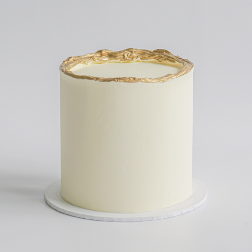 Picture of   Buttercream Cake |  Gold Rough Edges 